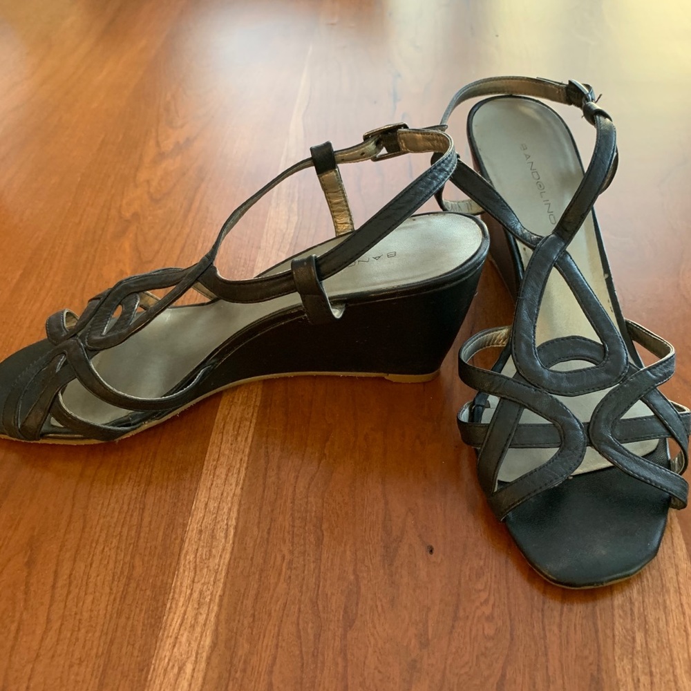 Bandolino strap sandal black